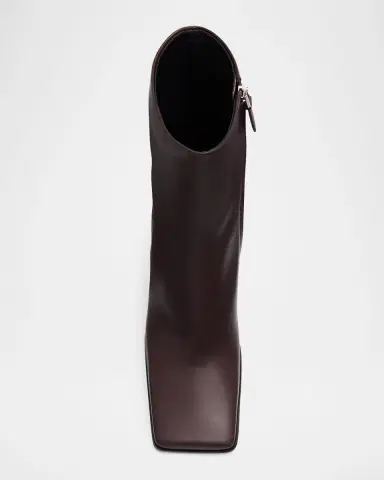 Alaïa Square Calfskin Leather Ankle Boots | Thumbnail 5 Alaïa Square Calfskin Leather Ankle Boots | Thumbnail 5