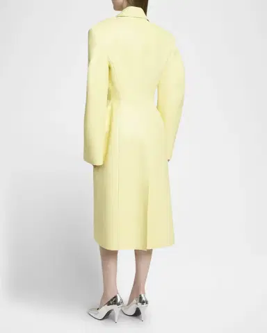 Givenchy Leather Cocoon Coat | Thumbnail 2