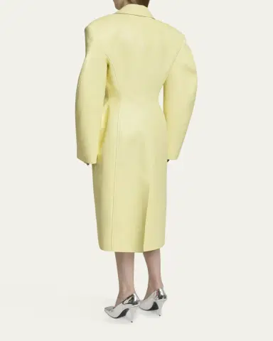 Givenchy Leather Cocoon Coat | Thumbnail 7