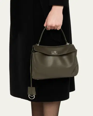 Balenciaga Rodeo Mini Smooth Leather Top-Handle Bag | Thumbnail 2 Balenciaga Rodeo Mini Smooth Leather Top-Handle Bag | Thumbnail 2