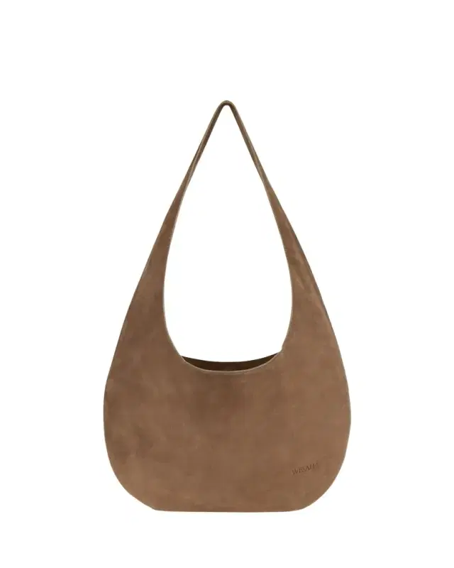The H Suede Hobo Bag