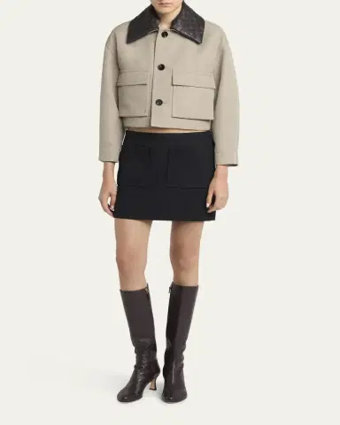 Bottega Veneta Lagoon Nappa Leather Knee-High Boots | Thumbnail 3 Bottega Veneta Lagoon Nappa Leather Knee-High Boots | Thumbnail 3