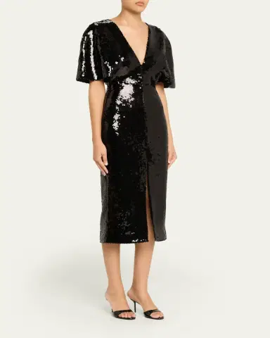 16Arlington Ermara Sequined Midi Dress | Thumbnail 4 16Arlington Ermara Sequined Midi Dress | Thumbnail 4