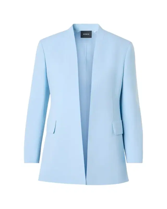 Alvar Front Slits Open Blazer Jacket