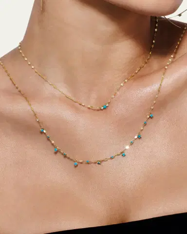 Lana Solo Turquoise Rain Necklace | Thumbnail 2 Lana Solo Turquoise Rain Necklace | Thumbnail 2