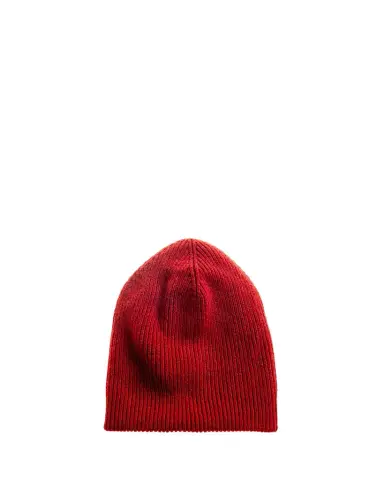 Inverni Men's Cashmere Rib Solid Beanie Hat | Thumbnail 1