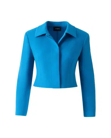 Akris Helios Wool Slim Short Jacket | Thumbnail 1 Akris Helios Wool Slim Short Jacket | Thumbnail 1