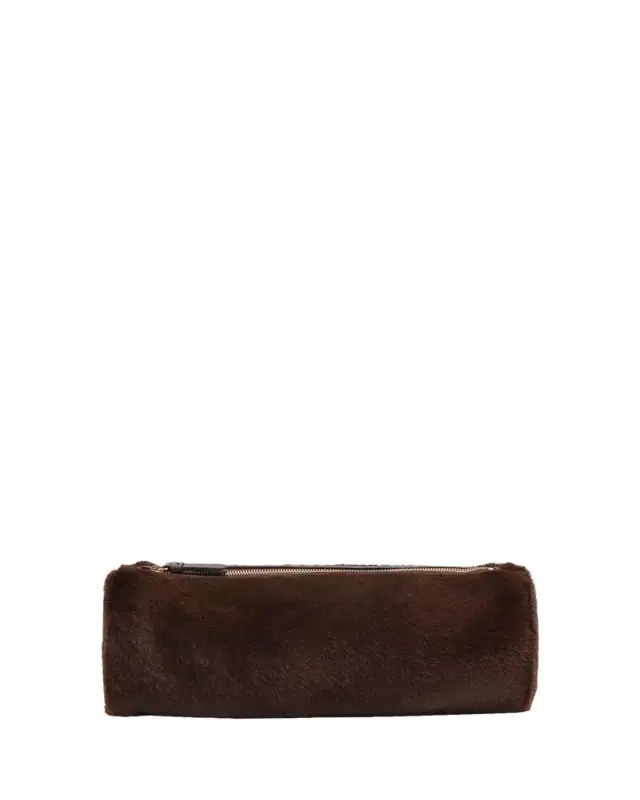 Proenza Schouler Silo Large Shearling Clutch Bag