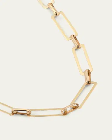 Lana 14K Paperclip Chain Necklace | Thumbnail 3