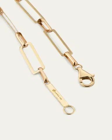 Lana 14K Paperclip Chain Necklace | Thumbnail 4