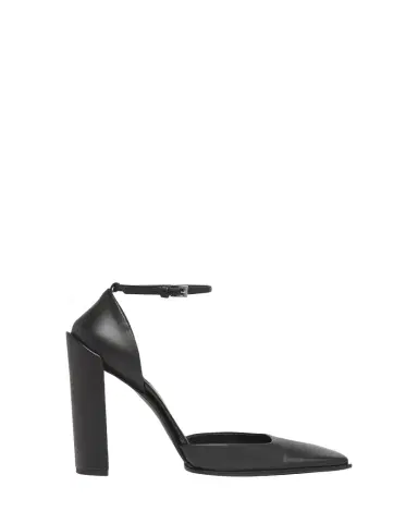 Alaïa Leather d'Orsay Square-Toe Pumps | Thumbnail 1