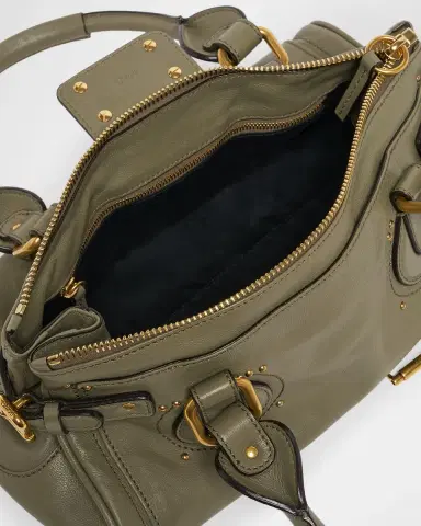 Chloé Paddington Padlock Shoulder Bag in Leather | Thumbnail 25 Chloé Paddington Padlock Shoulder Bag in Leather | Thumbnail 25