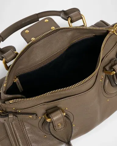 Chloé Paddington Padlock Shoulder Bag in Leather | Thumbnail 29 Chloé Paddington Padlock Shoulder Bag in Leather | Thumbnail 29