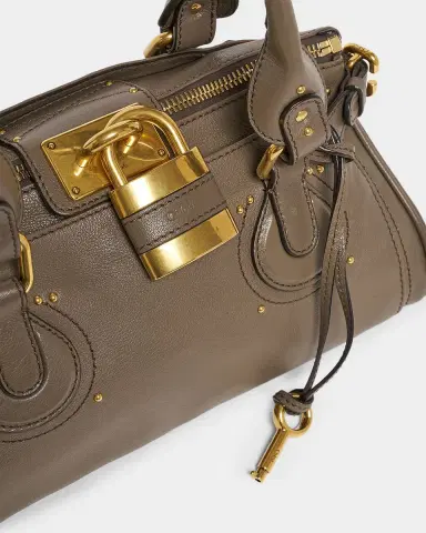 Chloé Paddington Padlock Shoulder Bag in Leather | Thumbnail 31 Chloé Paddington Padlock Shoulder Bag in Leather | Thumbnail 31