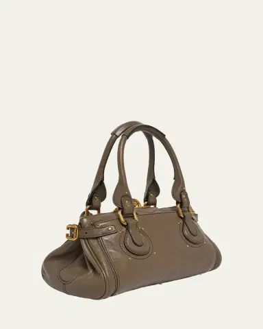 Chloé Paddington Padlock Shoulder Bag in Leather | Thumbnail 7 Chloé Paddington Padlock Shoulder Bag in Leather | Thumbnail 7