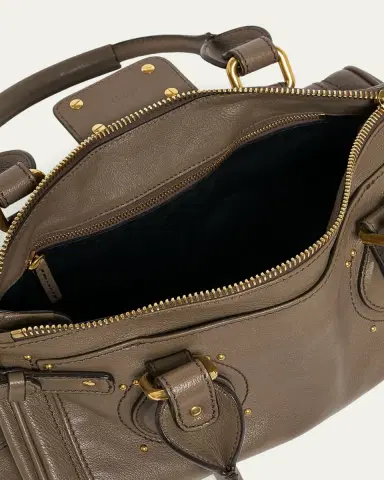 Chloé Paddington Padlock Shoulder Bag in Leather | Thumbnail 8 Chloé Paddington Padlock Shoulder Bag in Leather | Thumbnail 8