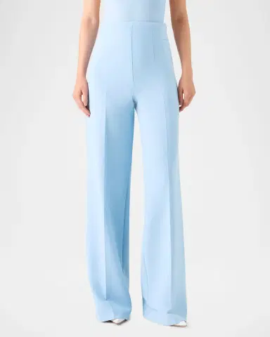 Akris Double-Face Wool Bootcut Trousers | Thumbnail 16 Akris Double-Face Wool Bootcut Trousers | Thumbnail 16