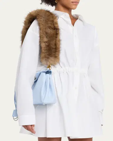 Balenciaga Faux Fur Shoulder Strap | Thumbnail 2