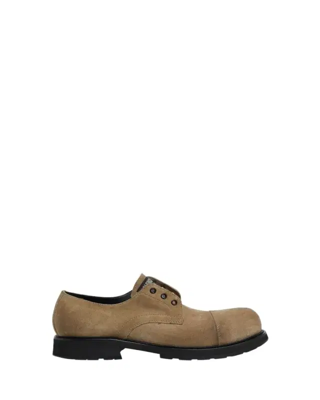 Men's Truck Suede Cap-Toe Derby Shoes
