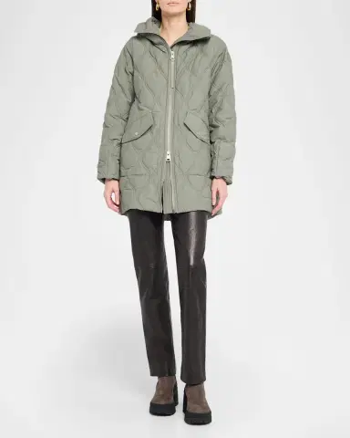 Canada Goose Alessia Hooded Down Quilted Coat | Thumbnail 14