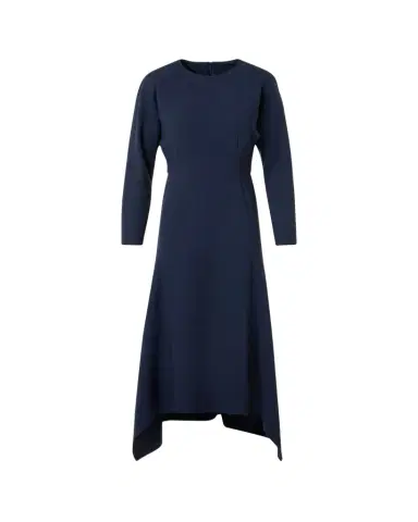 Akris Fit-and-Flare Handkerchief Dress | Thumbnail 1