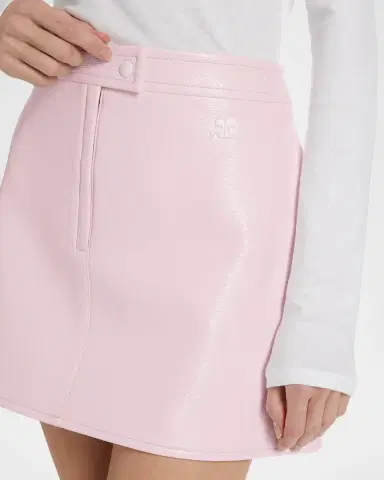 Courrèges Reedition Vinyl Mini Skirt | Thumbnail 103