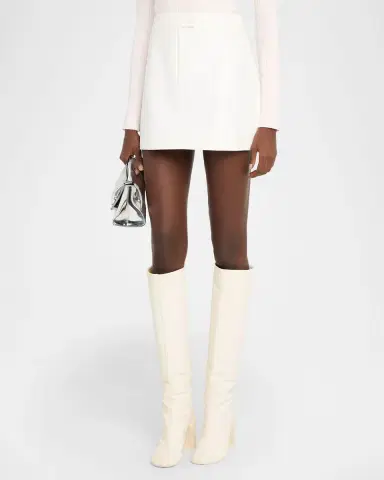 Courrèges Reedition Vinyl Mini Skirt | Thumbnail 106