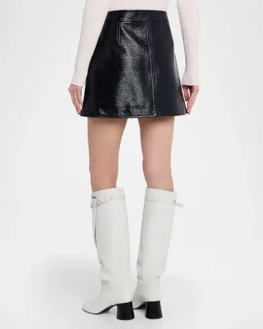 Courrèges Reedition Vinyl Mini Skirt | Thumbnail 118