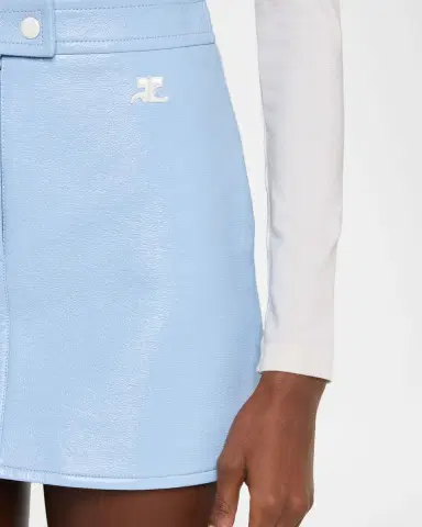 Courrèges Reedition Vinyl Mini Skirt | Thumbnail 124