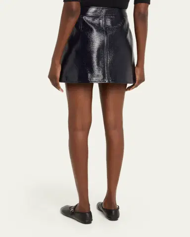 Courrèges Reedition Vinyl Mini Skirt | Thumbnail 28