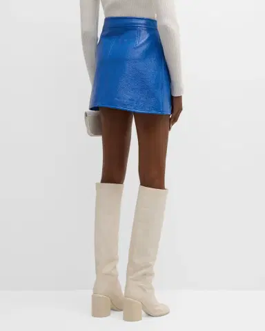 Courrèges Reedition Vinyl Mini Skirt | Thumbnail 39