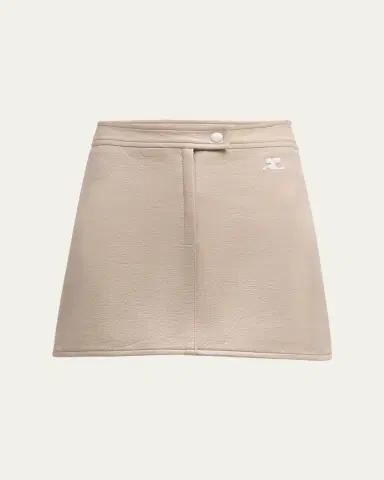 Courrèges Reedition Vinyl Mini Skirt | Thumbnail 7