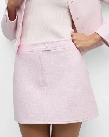 Courrèges Reedition Vinyl Mini Skirt | Thumbnail 63