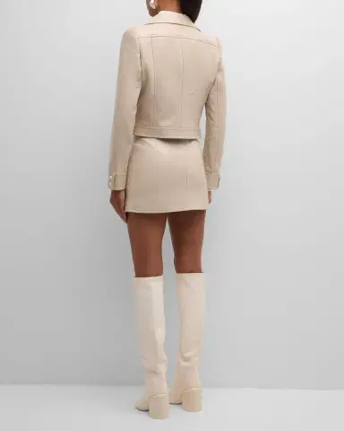 Courrèges Reedition Vinyl Mini Skirt | Thumbnail 72