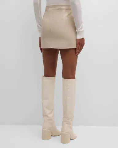 Courrèges Reedition Vinyl Mini Skirt | Thumbnail 74