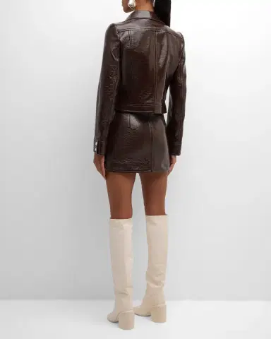 Courrèges Reedition Vinyl Mini Skirt | Thumbnail 78