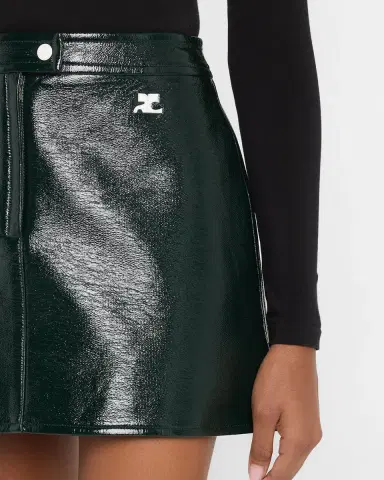 Courrèges Reedition Vinyl Mini Skirt | Thumbnail 85