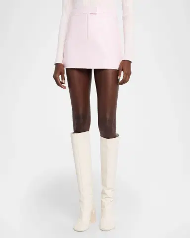 Courrèges Reedition Vinyl Mini Skirt | Thumbnail 100