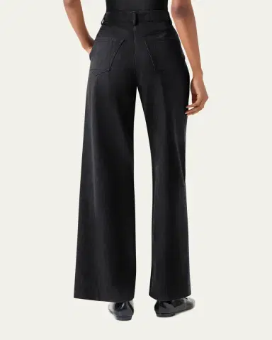 Akris Finnian Wide-Leg Denim Pants | Thumbnail 3
