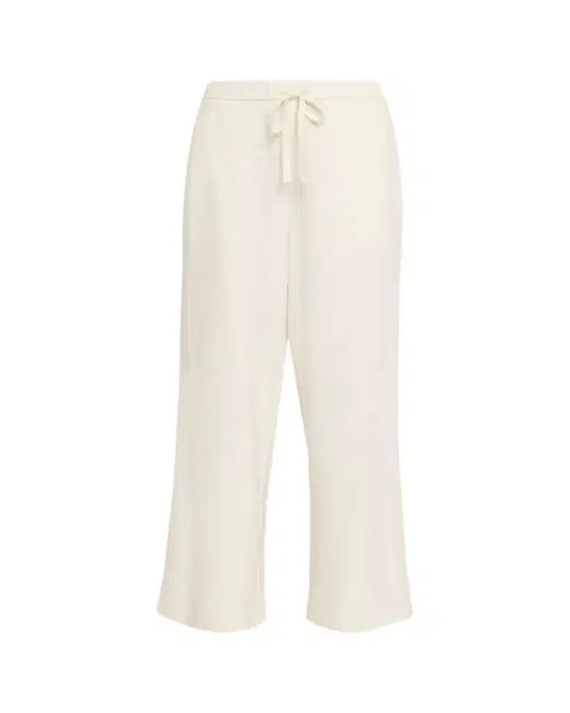 Straight-Leg Waffle Double Knit Pants