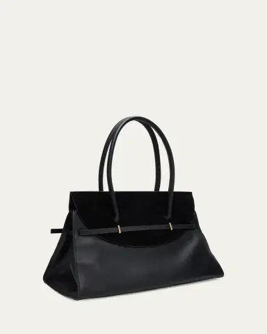 Simkhai River Suede Flap Leather Shoulder Bag | Thumbnail 3
