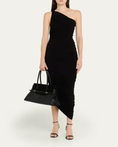 Simkhai River Suede Flap Leather Shoulder Bag | Thumbnail 5