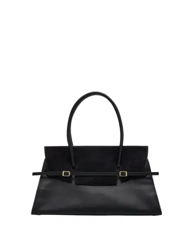 Simkhai River Suede Flap Leather Shoulder Bag | Thumbnail 1
