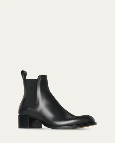 The Row Nobilis Leather Chelsea Boots | Thumbnail 2 The Row Nobilis Leather Chelsea Boots | Thumbnail 2