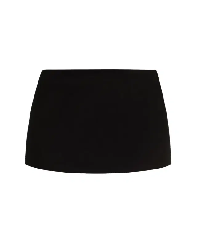 ALICE + OLIVIA Mace High-Rise Suede Mini Skirt