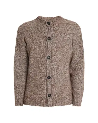 Massimo Alba en's Two-Tone Wool and Cashmere Knit Cardigan | Thumbnail 1