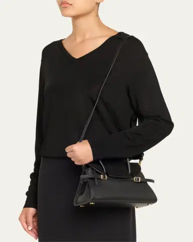 Simkhai River Small Suede Flap Top-Handle Bag | Thumbnail 2 Simkhai River Small Suede Flap Top-Handle Bag | Thumbnail 2