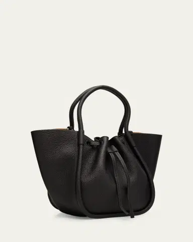 Proenza Schouler Small Ruched Leather Tote Bag | Thumbnail 3