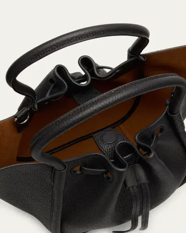 Proenza Schouler Small Ruched Leather Tote Bag | Thumbnail 4