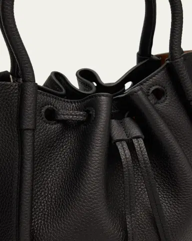 Proenza Schouler Small Ruched Leather Tote Bag | Thumbnail 5